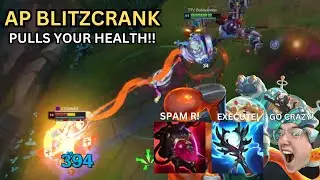 WHY IS THERE SO MUCH  DAMAGE WITH AP BLITZCRANK?!! A-Z Top Lane Challenge!