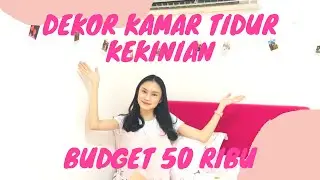 DIY! DEKOR KAMAR PAKE LAMPU TUMBLR BUDGET 50K DOANG (ROOM DECOR PART 1)