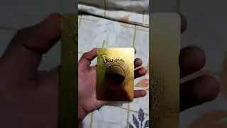 Pokemon card golden in my collection