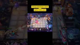 magic chess go go, x-borg vs alpha #magicchessgogo #mobilelegends #mlbb #gaming #ml #magicchess