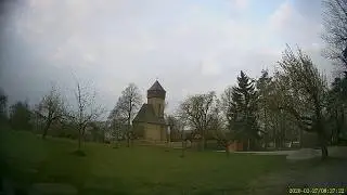 Fahrt von Eppingen auf den Ottilienberg am Sonntagmorgen.