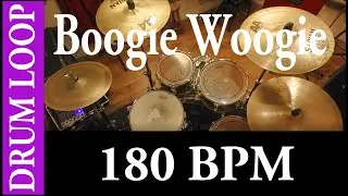 Boogie Woogie drum Loop  180 BPM