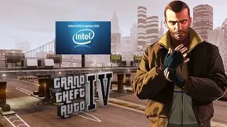 Playing Grand Theft Auto IV on Intel UHD 620 iGPU