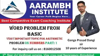 PROBLEM ON NUMBERS PART -1 !! PROBLEM ON NUMBERS FOR BANKING BY GANGA PRASAD DANGI SIR