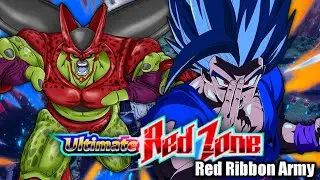 BEST TEAM TO BEAT THE HYBRID SAIYAN MISSION AGAINST REDZONE CELL MAX ( DBZ: Dokkan Battle )