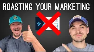 Roasting Your Marketing Materials Live