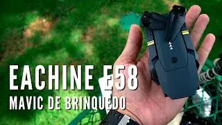 REVIEW DRONE DOBRÁVEL EACHINE E58 - BANGGOOD