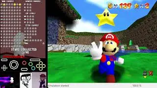 SM64 Power Star Madness - C1: Green Natural Niche (1/2, savestateless)
