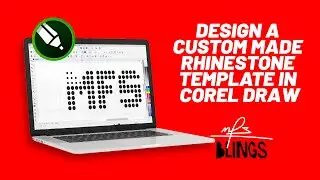 DESIGN A CUSTOM MADE RHINESTONE TEMPLATE IN COREL DRAW