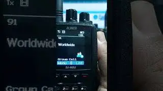 Ragchewing on TalkGroup 91 Alinco dj-md5