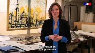 Emmanuelle Andrieux, ma&icirc;tre verrier | Strat&eacute;gie nationale en faveur des m&eacute;tiers d'Art