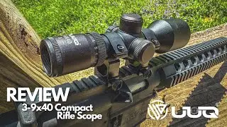 UUQ 3-9x40 Compact Rifle Scope