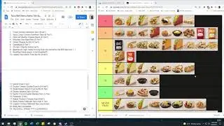 Taco Bell Tier List v1.0 Post Production