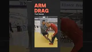 Arm Drag - Foot Sweep #catchwrestling #wrestling #sports #mma #martialarts #takedowns #shorts