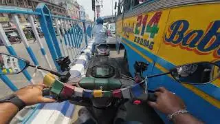 Motovlog on DJI OSMO Action4 in Kolkata City Traffic on Suzuki Burgman 125. Are they really worth?