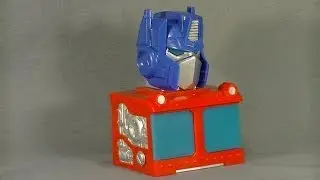 TRANSFORMERS RUNNING PRESS LIGHTS AND SOUNDS OPTIMUS PRIME