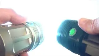 SkyRay King 8 Flashlight Review, Incredible Floodlight