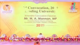 3rd Convocation 2019 I Leading University I Sylhet I Part-1