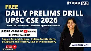UPSC Prelims 2026 | Art & Culture, Indian Architecture, Pottery & Ancient Science and Technology
