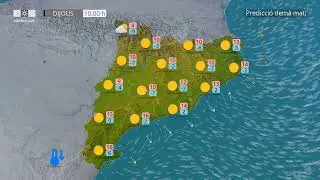 Predicci&oacute; general per a dijous 27-11-2025