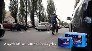 Amptek Lithium Batteries For e-Cycles