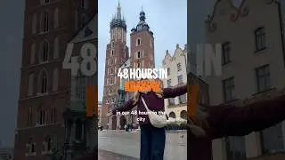 КАК ПРОВЕСТИ 48 ЧАСОВ В КРАКОВЕ 🇵🇱 #краков #польша #путешествие