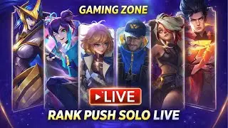 SOLO Rad to Mythic LIVE 🔥 | Live Stream | Mobile Legends Bang Bang