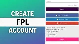 How to Create Account in Fantasy Premier League (EASY GUIDE)