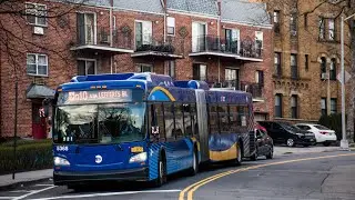 MTA Bus: 2016 & 2020 NFI XD-60&rsquo;s on the Q10 @ Lefferts Blvd & Austin Place