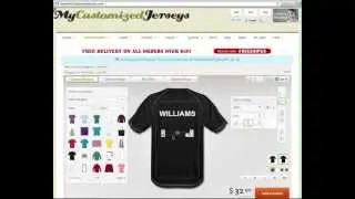 Custom Jerseys - Make Your Own Custom Jerseys Online!