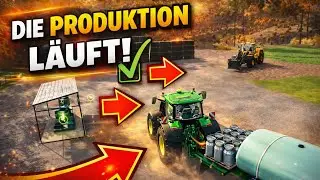 ENDLICH! Die Produktion läuft 🚜🔥 | Mega-Farm #56