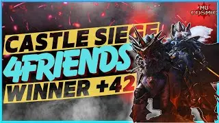 GUILD 4FRIENDS - WINNER +42 - CASTLE SIEGE - MU COSMIC! - 26/10/2025 #castlesiege #muonline