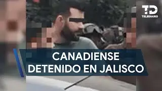 Canadian drug dealer arrested in Zapopan shopping center; he was wanted by the DEA.
