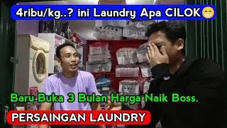 Pas Bikin Harga Laundry Ternyata Ruko Sebelah Buka Laundry🤭