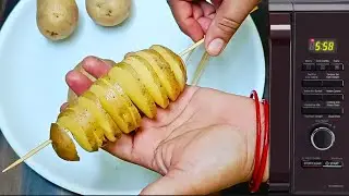 Spiral Potato. Potato Tornado. Market-style potato spirals. Try this recipe without frying.