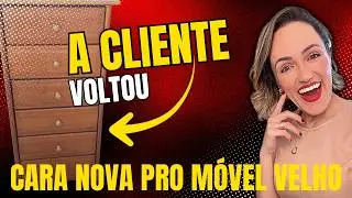 Entre pausas, recomeços e uma cômoda linda!