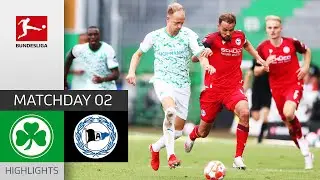 Greuther F&uuml;rth - Arminia Bielefeld 1-1 | Highlights | Matchday 2 &ndash; Bundesliga 2021/22
