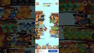 bird sort 2 color puzzle solution niveau 672 #games #gaming #puzzle #puzzlegame #androidgames