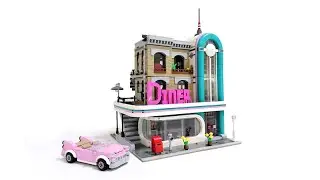 Lepin 15037 - Downtown Diner - Compalible wiht Logo 10260