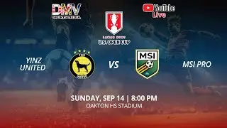 *LIVE* US OPEN CUP QUALIFIERS:  Yinz United (APL) vs MSI PRO (UPSL)