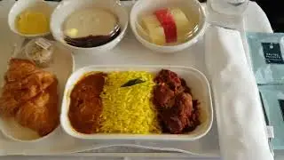 Malaysia Airlines MH Inflight Business Class Chef on Call Breakfast KLIA KUL - KCH Kuching Sarawak