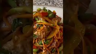 Korean Style Spicy Fish Salad 🥗😋😋😋