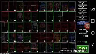 Jogando fnf unc-r e os nomes de cada animatroncs