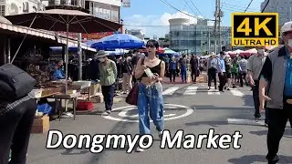 [4K] Dongmyo Market - Flea Market, Antiquities Market. I'm full of retro sensibility. Dongmyo Park
