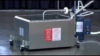 Filtrando Aceite con una Máquina Portátil y una Almohadilla Filtrante Magnesol XL