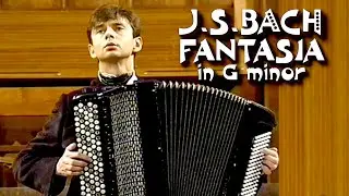 J.S.Bach &ndash; Fantasia in G minor (BWV 542). Igor Zavadsky, Kyiv, Ukraine. 01.02.2000 #bach #accordion