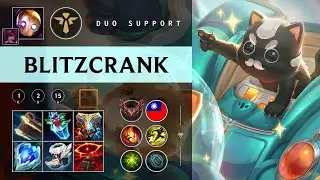 Blitzcrank Support vs Alistar - TW Grandmaster Patch 26.02
