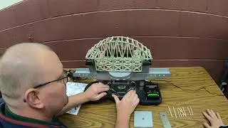 2018 DACC Industrial Tech Balsa Bridge Competition 1st Place