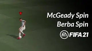 ⚽ FIFA 21 MCGEADY SPIN / BERBA SPIN ОБУЧЕНИЕ | Особые приёмы FIFA || Xbox + PlayStation