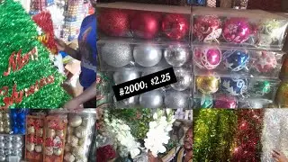Price Of decorations In Nigeria || How To Start decoration BUSINESS// Marketvlog | Vlogmas day 4